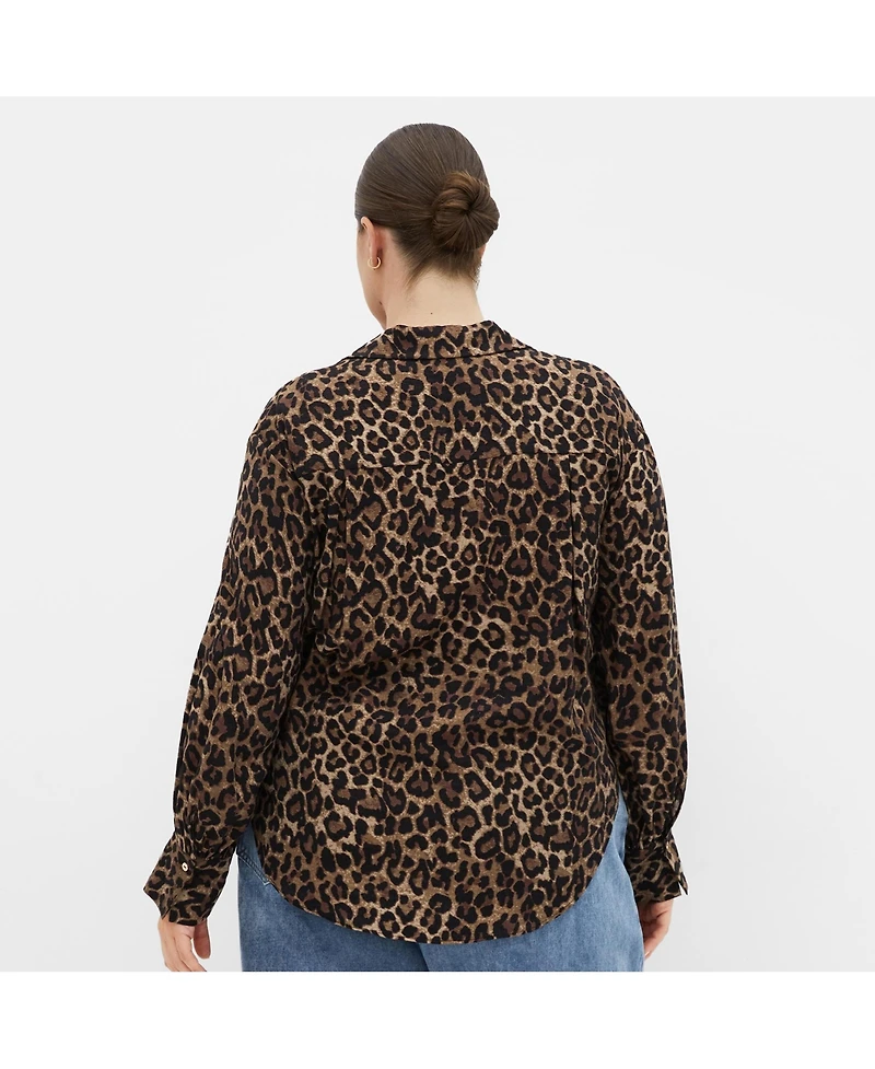 City Chic Women's Ellie Print Shirt