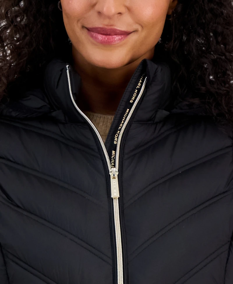 Michael Kors Women's Hooded Puffer Vest