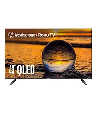 Westinghouse 43" Qled 4K Uhd Smart Roku Tv – HDR10+, Dolby Vision, Alexa & Google Compatible