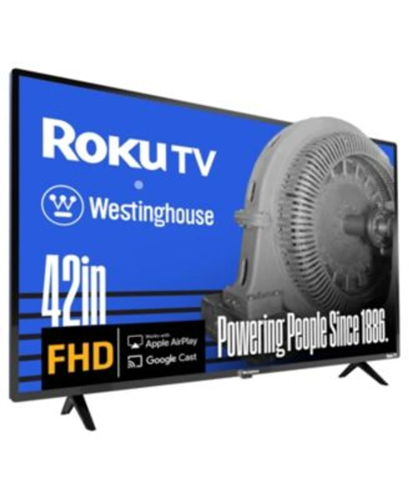 Westinghouse Roku Smart Tv 1080p Full Hd Led With Wi Fi Flat Screen Compatible With Apple Homekit Alexa Google Assistant