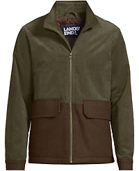 Lands' End Men's Mixed Media Cord Jacket