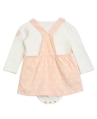 Guess Baby Girls 2-Piece Long-Sleeve Bodysuit and Skirtall Set