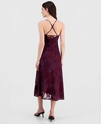 Astr the Label Gaia Cowl-Neck Slip Dress