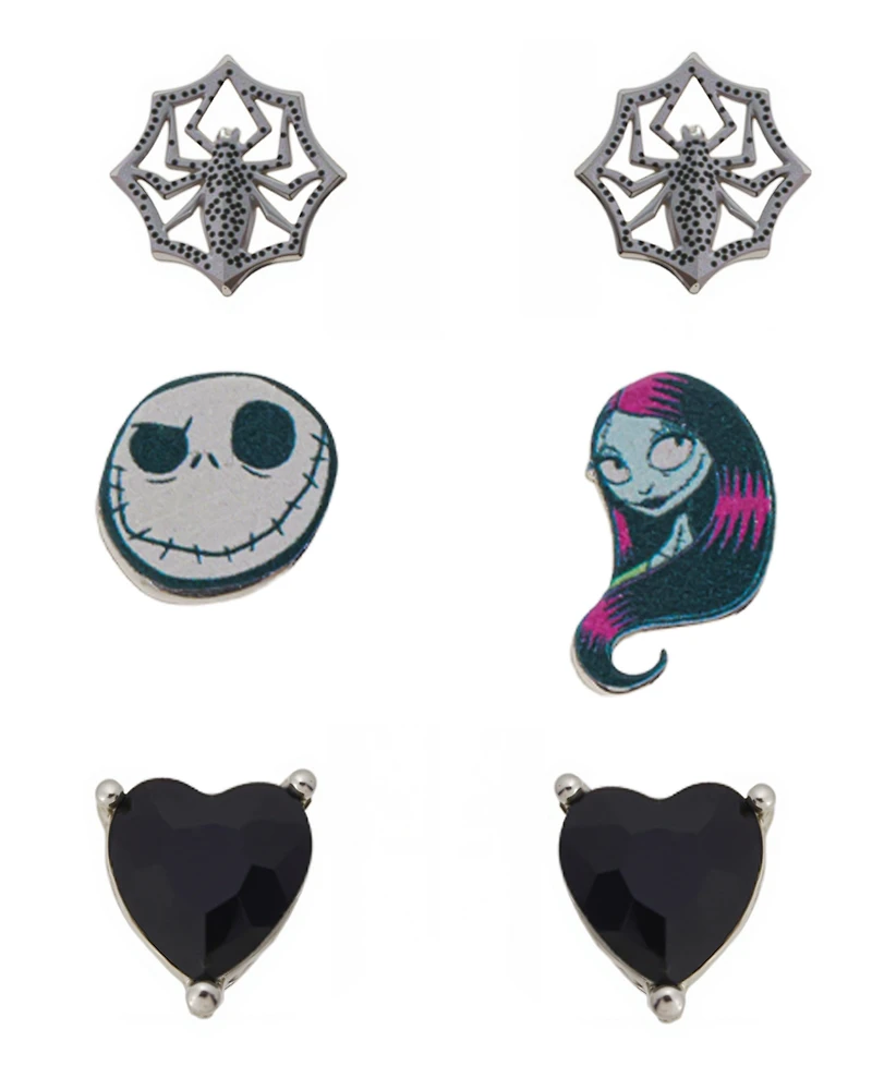 Disney Nightmare Before Christmas Crystal Earring Set