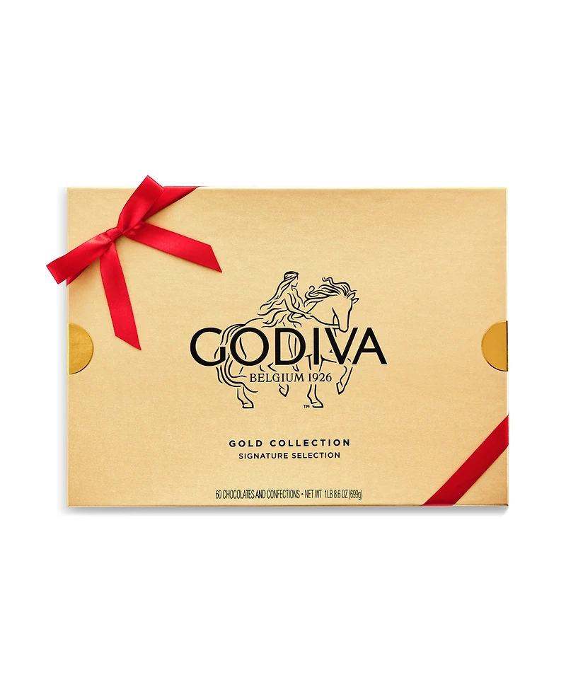 Godiva Assorted Chocolate Gift Box with Ribbon, 60-Pc.