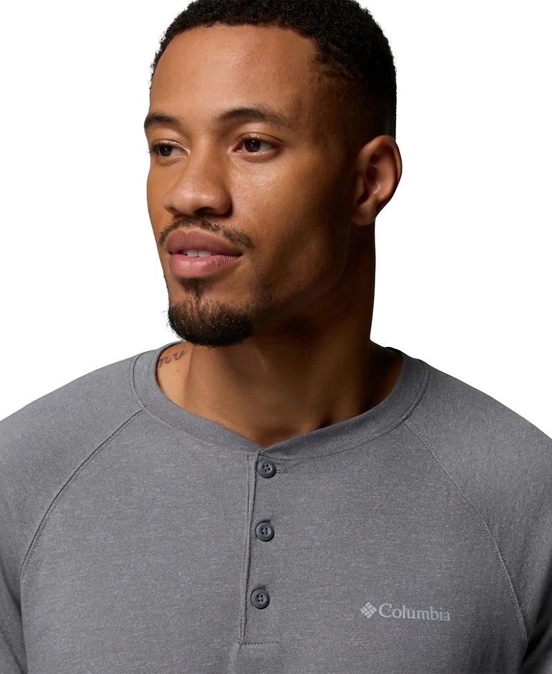 Columbia Men's Thistletown Hills Raglan Henley T-Shirt