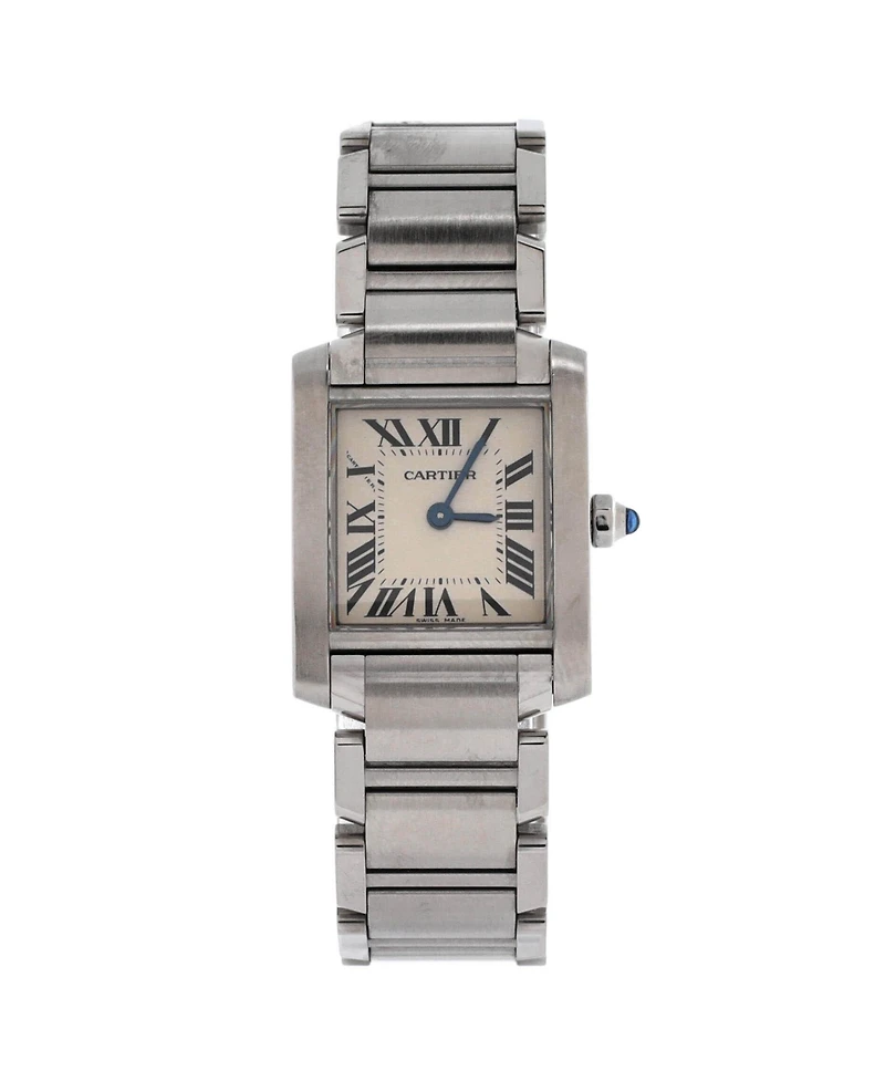 Pre-Owned Cartier Tank Francaise Quartz Watch in Stainless Steel 20mm