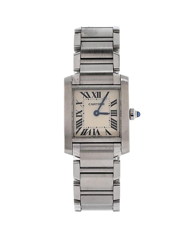 Pre-Owned Cartier Tank Francaise Quartz Watch in Stainless Steel 20mm