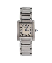 Pre-Owned Cartier Tank Francaise Quartz Watch in Stainless Steel 20mm