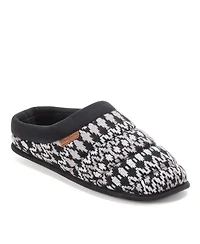 Dearfoams Men's Asher Marled Knit Clog House Slipper