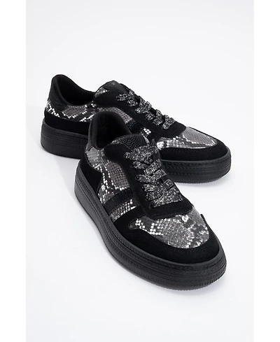 Prologue Shoes Rexie Glitter Sneakers (Women)