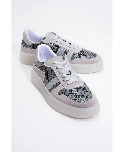 Prologue Shoes Rexie Glitter Sneakers (Women)