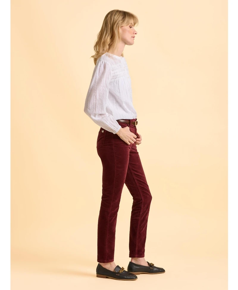 Brakeburn Women's Angelica Long Sleeve Round Neck Shirt