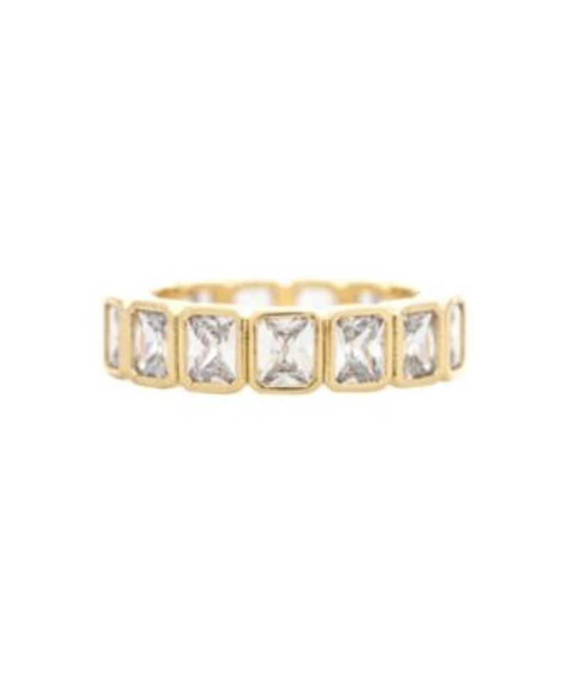 Bezel Set Cz Eternity Band