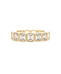 Bezel Set Cz Eternity Band