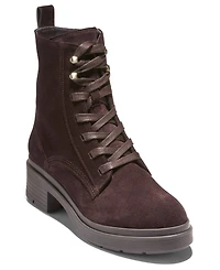 Cole Haan Women's Cherise Lace-Up Lug Boots