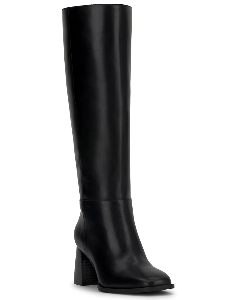 I.n.c. International Concepts Women's Elani Wide Calf Square Toe Tall Boots, Macy's Exclusive