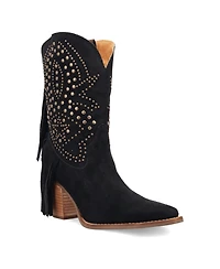 Dingo Women's Star Power Suede Leather Bootie