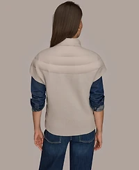 Donna Karan Weekend Women's Cap-Sleeve Puffer Jacket
