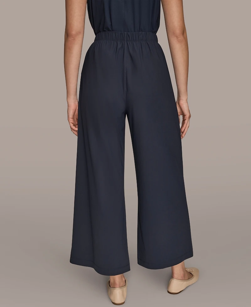 Donna Karan Weekend Women's Tricot Knit Mid Rise Ankle Pants