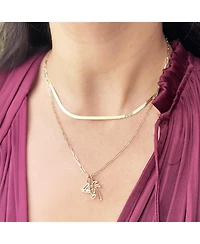 The Lovery Mini Gold Palm Tree Charm 14K Gold