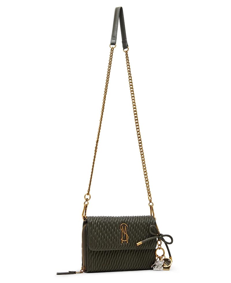Steve Madden Boxed Carina Matelasse Crossbody Wallet