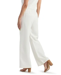 Bcx Juniors' Twill Pleated Wide Leg Pants