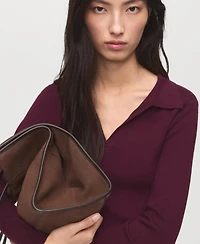Mango Women's Long-Sleeved Polo-Neck Sweater