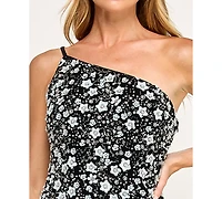 Seni & Cade Juniors' Sequin and Beads Mini Dress