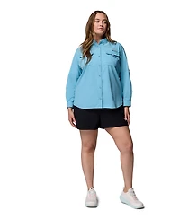 Columbia Women's Bahama Ii Roll-Up Long-Sleeve Top