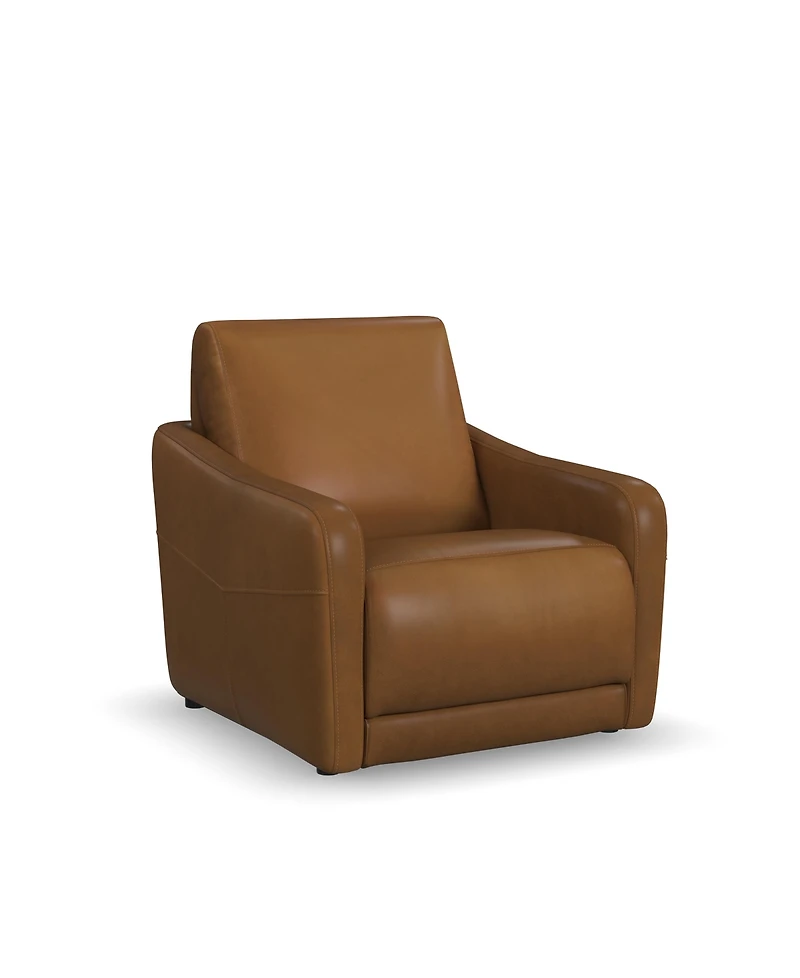 Flexsteel 41" Leather Brinley Power Incliner