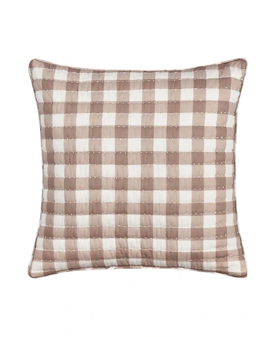 Piper & Wright Mayfair Quilted Decorative Pillow, 18" x 18"