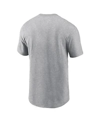 Nike Men's Heather Charcoal Toronto Blue Jays Arched T-Shirt