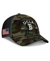 Jordan Men's Camo Ucla Bruins 2025 Military Appreciation Rise Adjustable Trucker Hat
