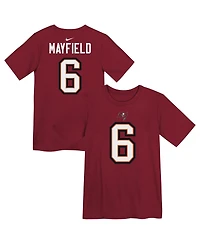 Nike Preschool Baker Mayfield Red Tampa Bay Buccaneers Player Name Number T-Shirt