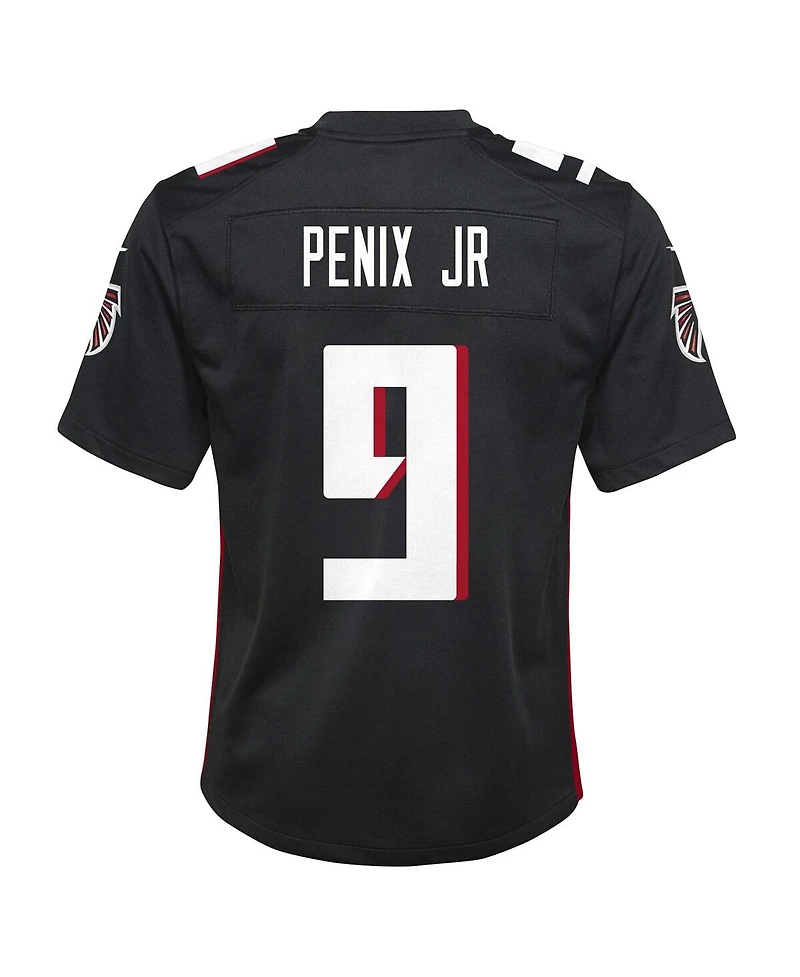 Nike Big Boys and Girls Michael Penix Jr. Black Atlanta Falcons Team Game Jersey