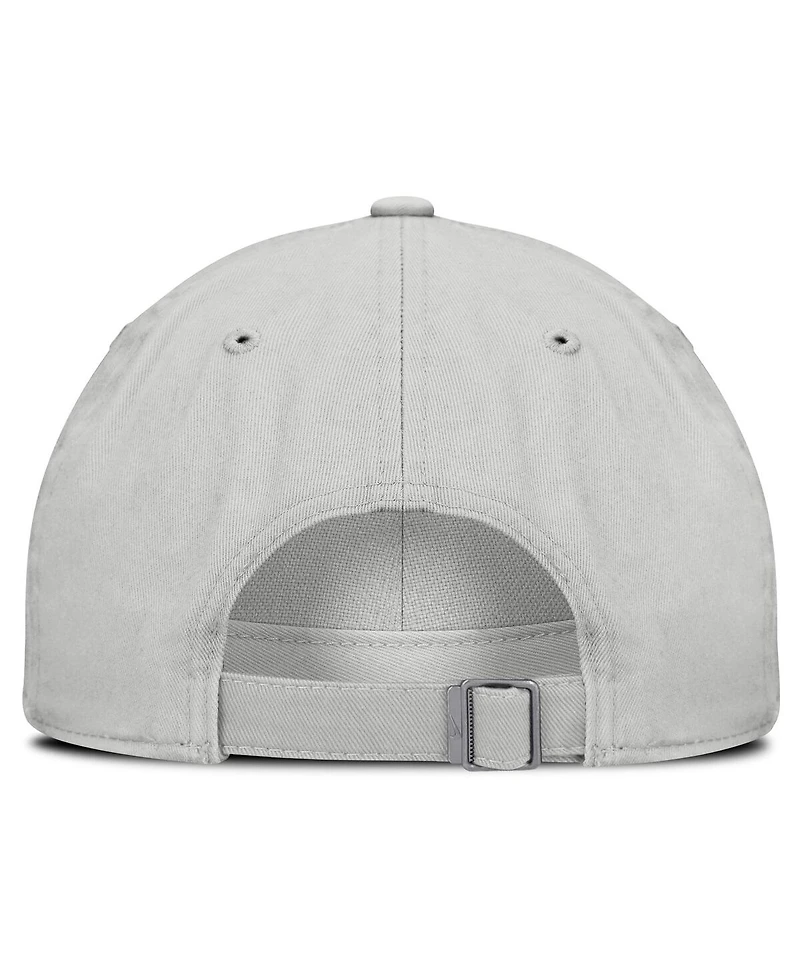 Nike Men's Gray Texas Longhorns Club Campus Adjustable Hat