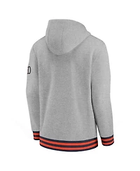 Nike Men's Heather Gray Auburn Tigers Legacy Retro Pullover Hoodie