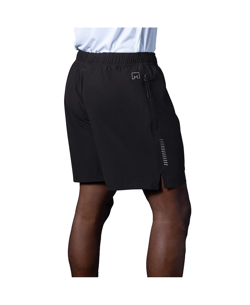 Msx by Michael Strahan Men's Black Detroit Lions Tryout Performance Shorts