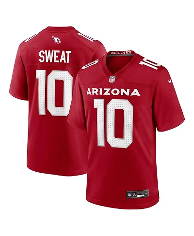 Nike Men's Josh Sweat Cardinal Arizona Cardinals Game Player Jersey