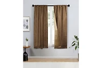 Superior Senna Textured Blackout Curtain Set of 2 Panels