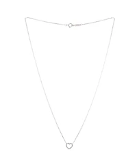 Pre-Owned Tiffany & Co. Metro Open Heart Pendant Necklace