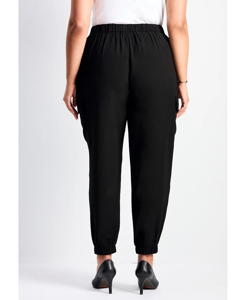 Avenue Women's Cleo Cargo Jogger Pant