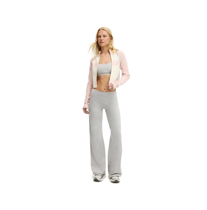Cotton On Women's Active Spliced Knit Zip Through