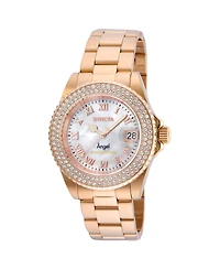 Invicta Women's Angel Quartz 3 Hand White Dial Watch