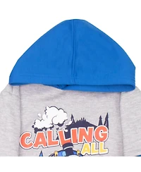 Thomas The Tank Engine Toddler Boys 2 Piece Fleece Hoodie and Jogger Pants Outfit Set