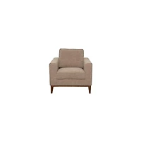Porter Designs Annie Wood Trim Chair, Cream