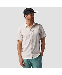 Backcountry Men's Tahoe Woven Convertible Snap-Up Shirt Performance Shirts Long Sleeve