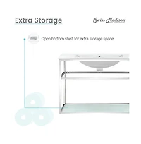 Pierre Single, Open Shelf