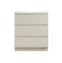 Swiss MadisonLiberte 30" Freestanding Bathroom Vanity in White Oak with Sink Top